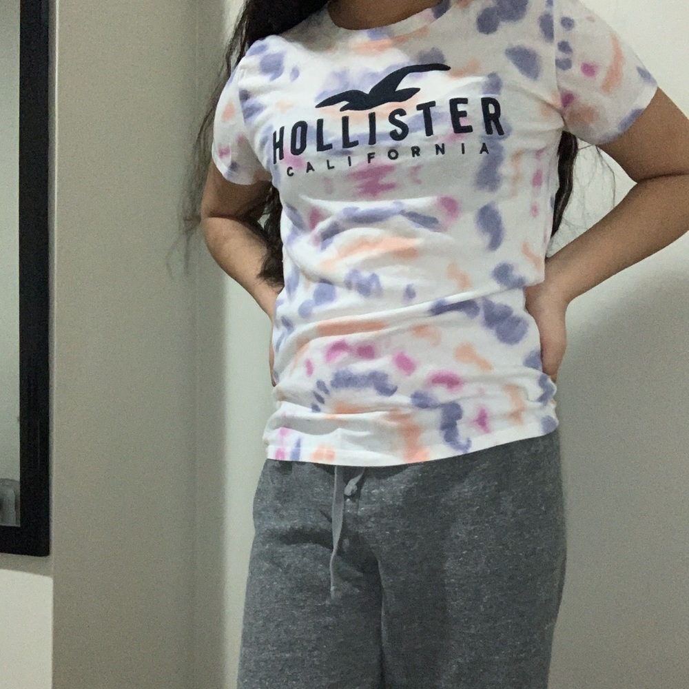 Tie-dyed shirt from Hollister; size xs